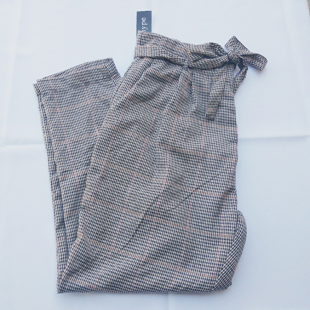Houndstooth Plaid Dress Pants Brand New With Tags